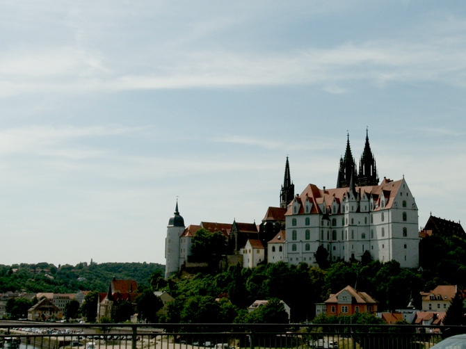 Meissen's Albrechtsberg castle and Gothic Cathedral