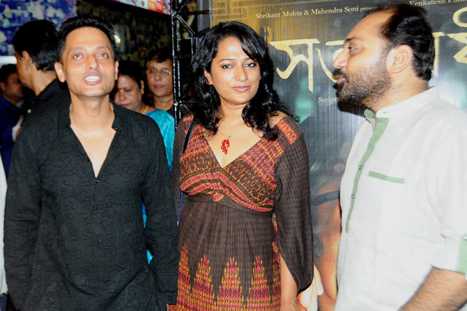 Sujoy Ghosh, Anandi Ghose and Anindya Chatterjee.