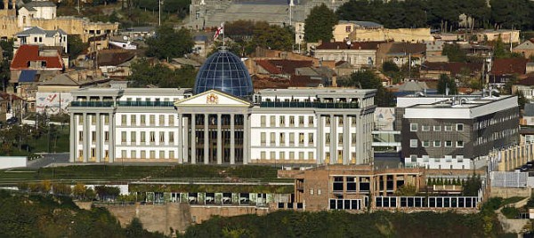 Presidential Palace in Tbilisi, Georgia.