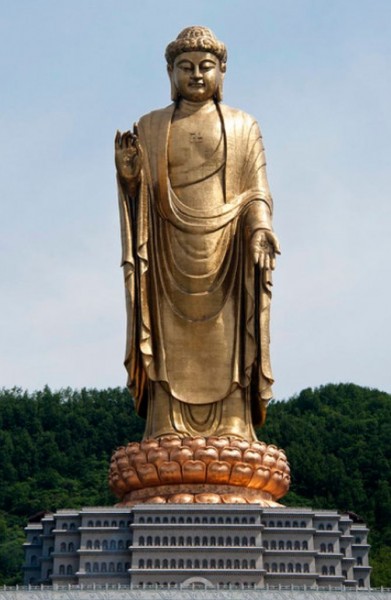 Spring Temple Buddha  the tallest statue in the world.china