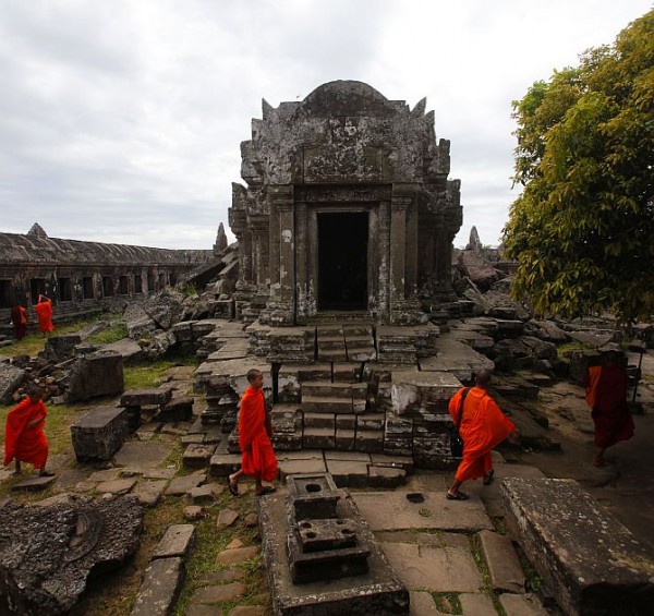 900-year-old Preah Vihear temple on the border between Thailand and Cambodia