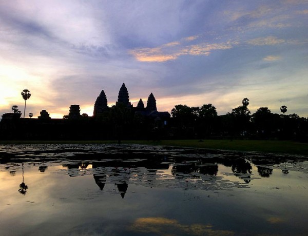 Angkor Wat at Sunrise, Siem Reap, Cambodia