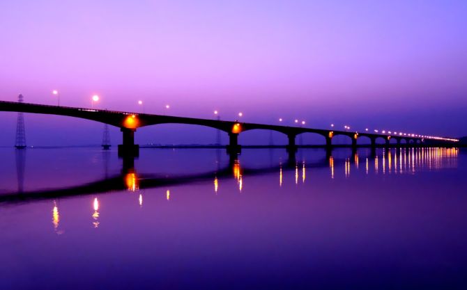 Kolia Bhomora bridge brahmaputra river